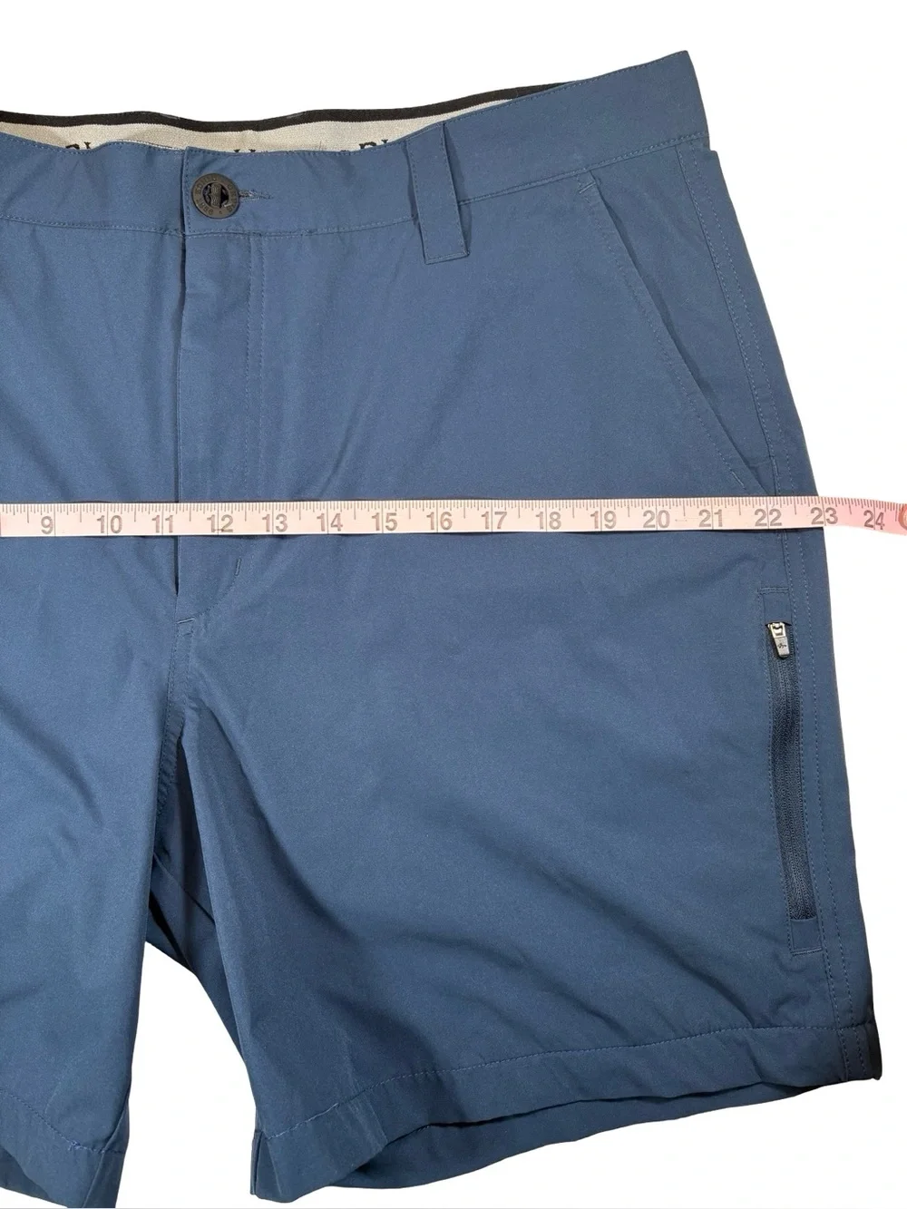 Orvis Men's Size 36 Tech Shorts Navy Fishing Hiking 4 Way Stretch Outdoor